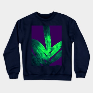 Purple Fern Crewneck Sweatshirt